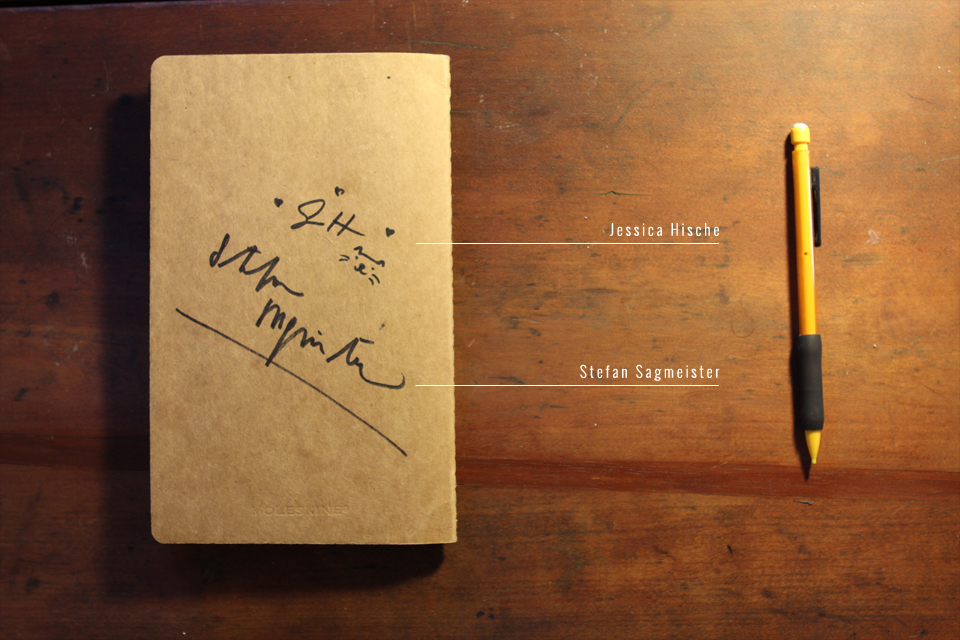 Jessica Hische and Stefan Sagmeister Signature